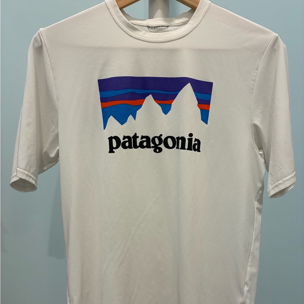 Patagonia CAPILENE cool graphic T-shirt men’s XS
